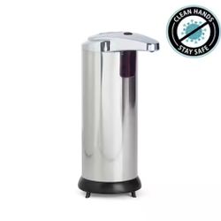 Better Living 8 oz. Touch-Free Soap/Lotion Dispenser in Stainless-Steel