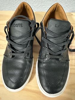 Lactose black leather sneakers 7