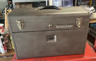 Seven drawer Waterloo machine toolbox with key