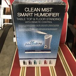 Clean mist smart humidifier