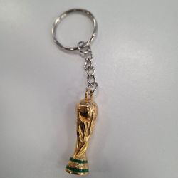 World cup trophy keychain