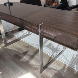 Mid century Wood Desk 