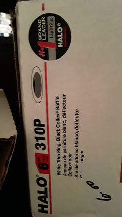 HALO WHITE TRIM RING