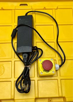 Emergency Stop Button with Power Adapter