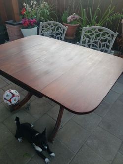 Real Wood Dining Table