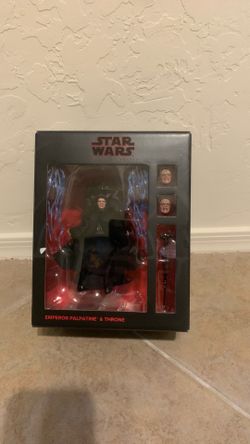 Star Wars Black Series Emperor Palpatine & throne action figure