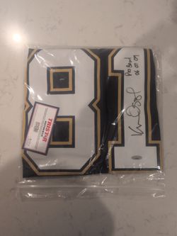 Signed #81 Kassim Osgood tristar jersey