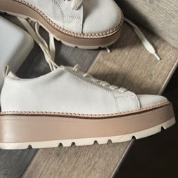 Steve Madden Womens Dawson Leather Plaform Casual and Fashion Sneakers