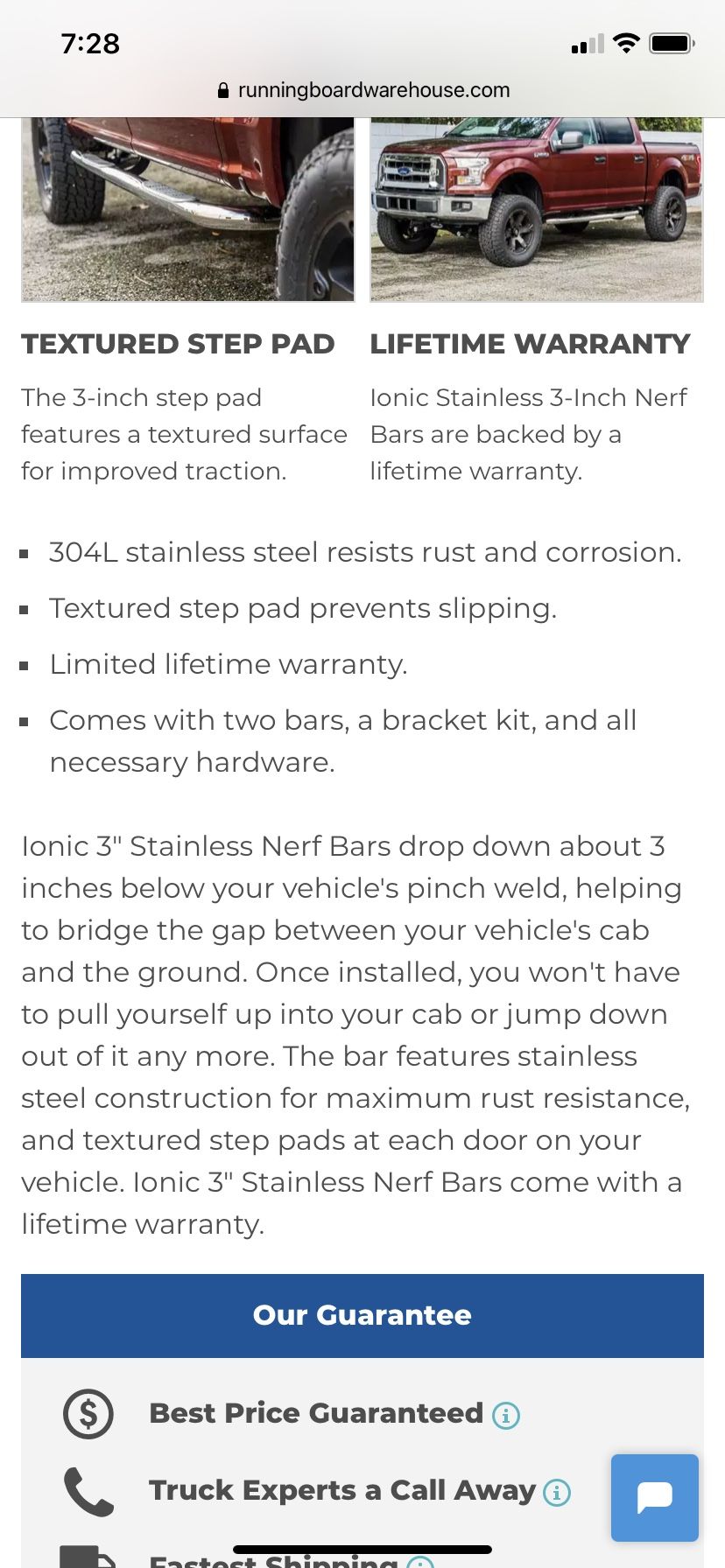 3” Iconic Nerf Bars