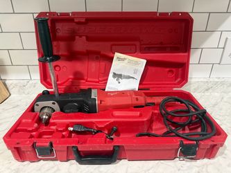 Milwaukee Super Hawg Right Angle Drill with Case