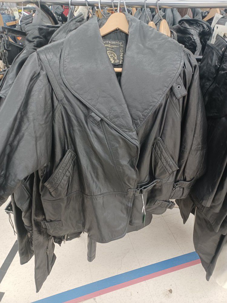 Small Leather Fashion Jacket