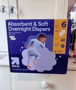 Up & Up Overnight Diapers Size 6