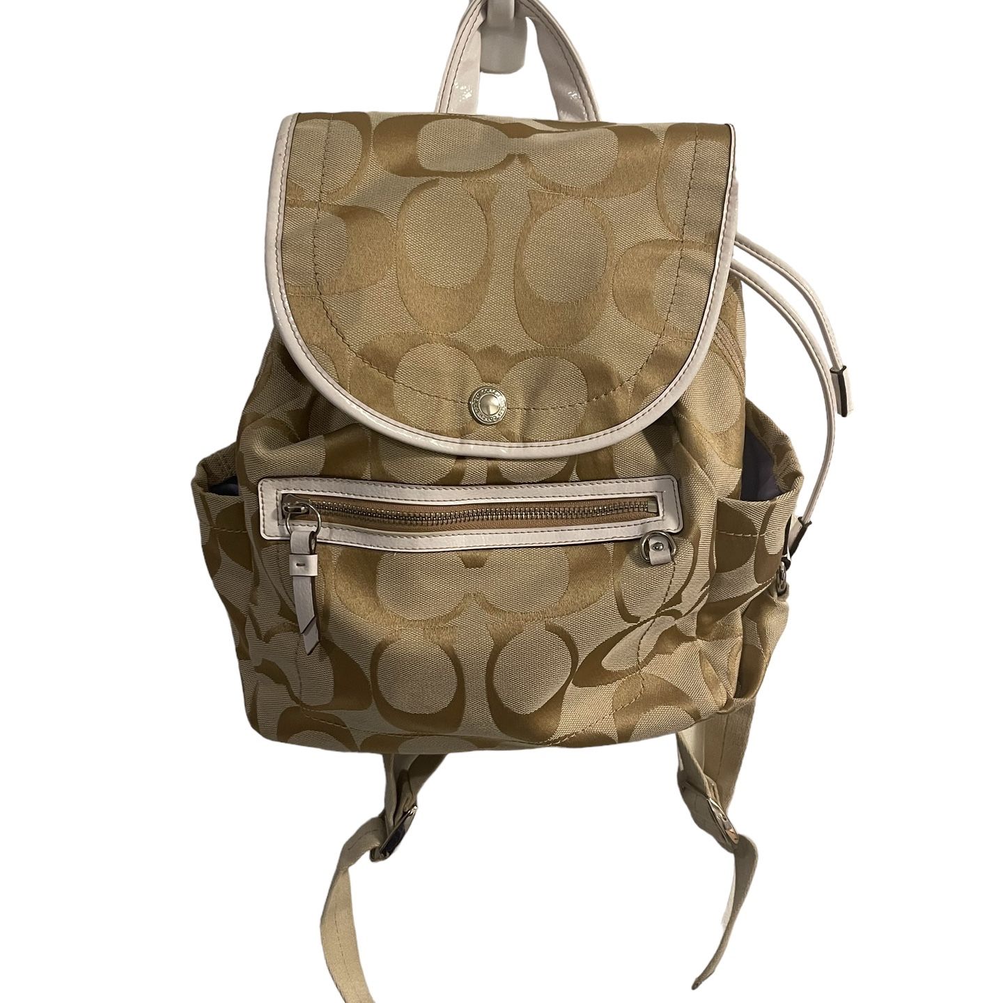 coach daisy signature backpack Jordyn In Canvas With Prairie Cluster P Coach Daisy Signature Backpack for