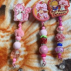 Strawberry Shortcake Badge Reel 