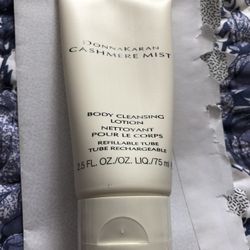 Donna Karan Cashmere Mist 2.5 Oz Body Cleansing Lotion