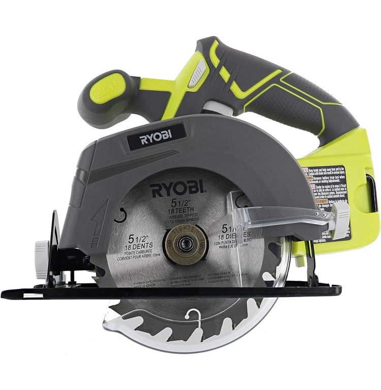 Ryobi 5 1/2" Circular Saw 18V Cordless 4,700 RPM (Tool Only, No Box)