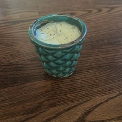 Small Olive Verbena Candle 