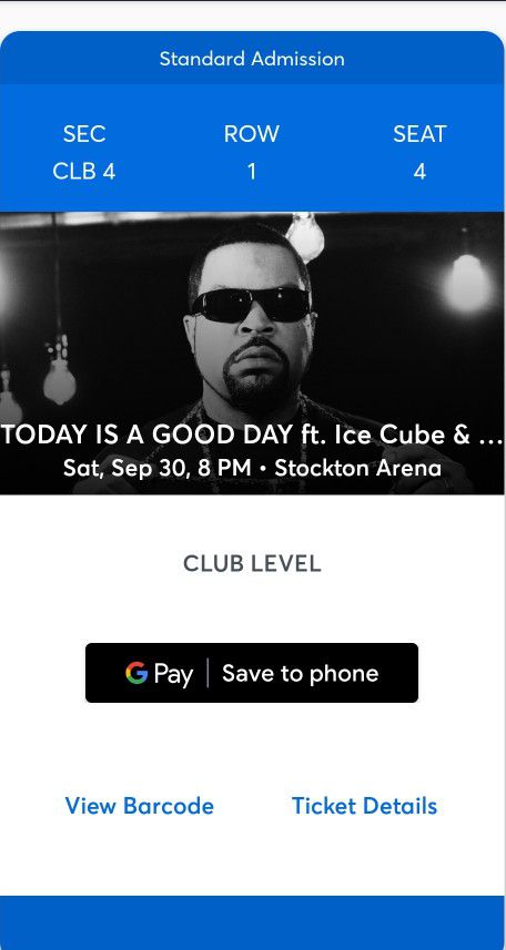 Ice Cube "Today Is A Good DAY" Stockton Concert