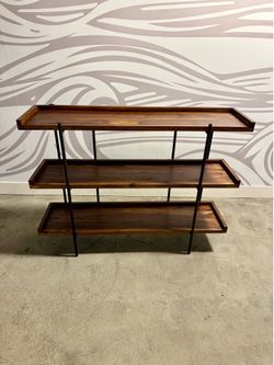 Crate & Barrel bookshelf