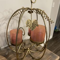 Beautiful Pumpkin Candle Light Decoration $12
