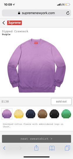 SUPREME DIPPED SWEATER