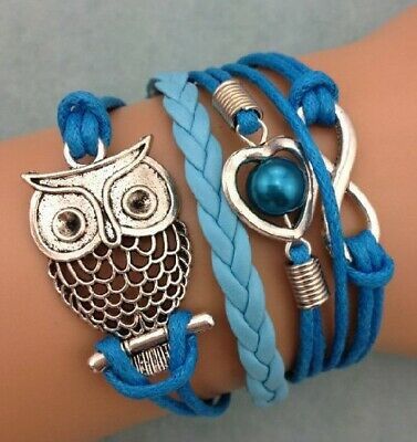 Blue Owl Bracelet