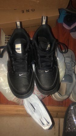 Nike Air Force One Sportswear Black Low-Top Sneakers