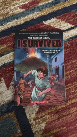 I Survived Graphic Novel (Pompeii) – Kids Favorite! 📚