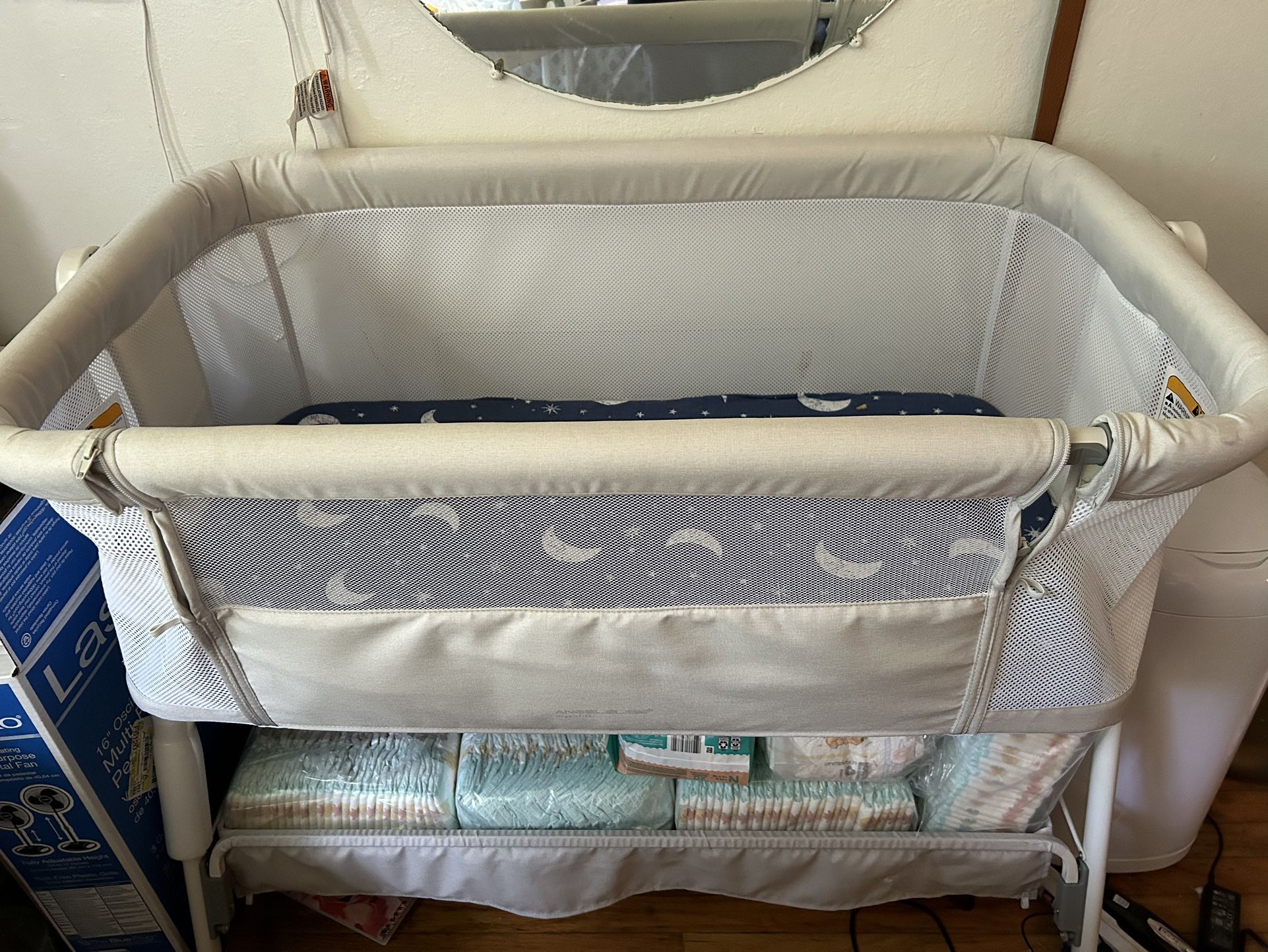 Bassinet And Diapers 