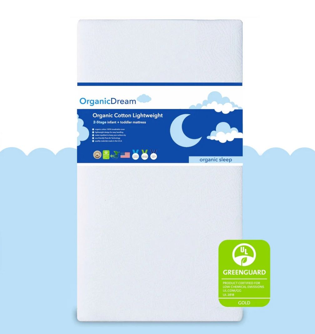 Organic Dream 2-Stage Mini Crib Mattresses