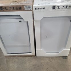 Brand New Samsung Washer & Electric Dryer Set - New In Box