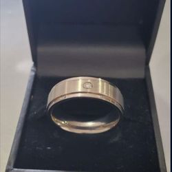 Mens Titanium Ring