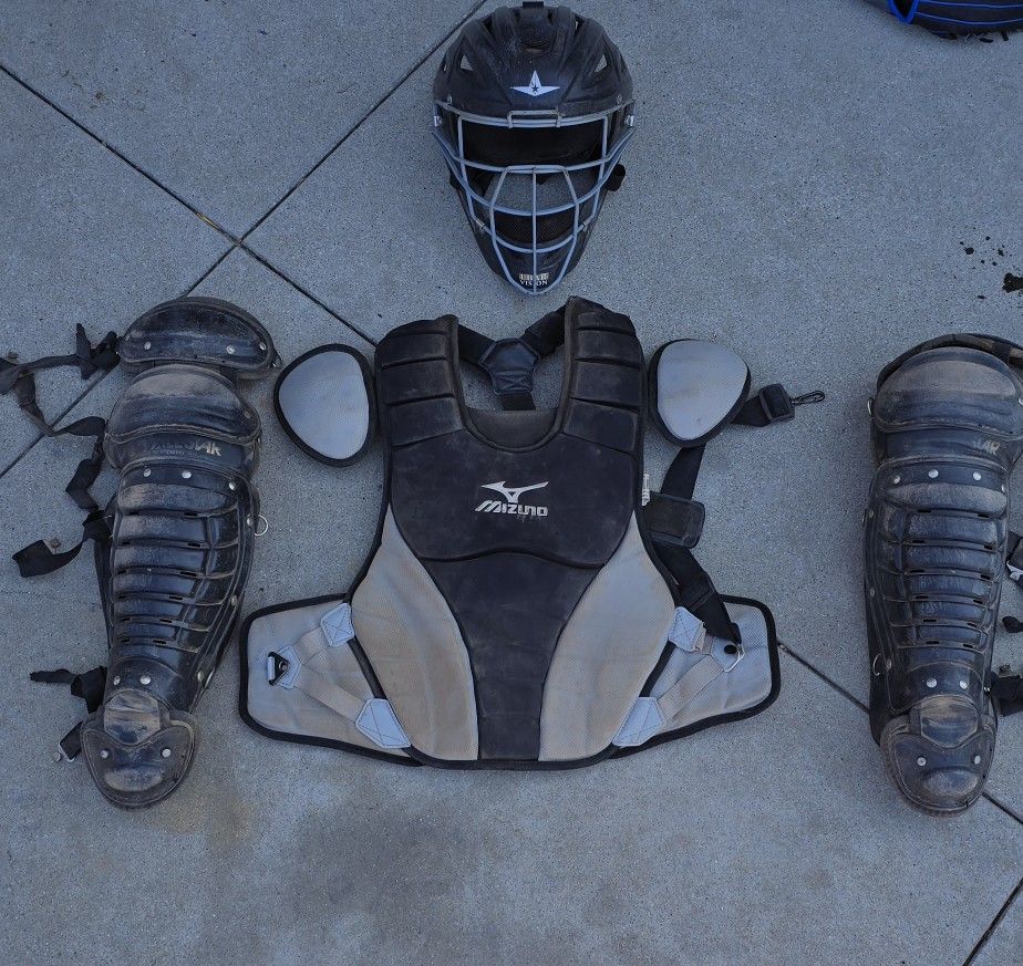 All Star Mizuno Wilson Catcher's Gear & Bag