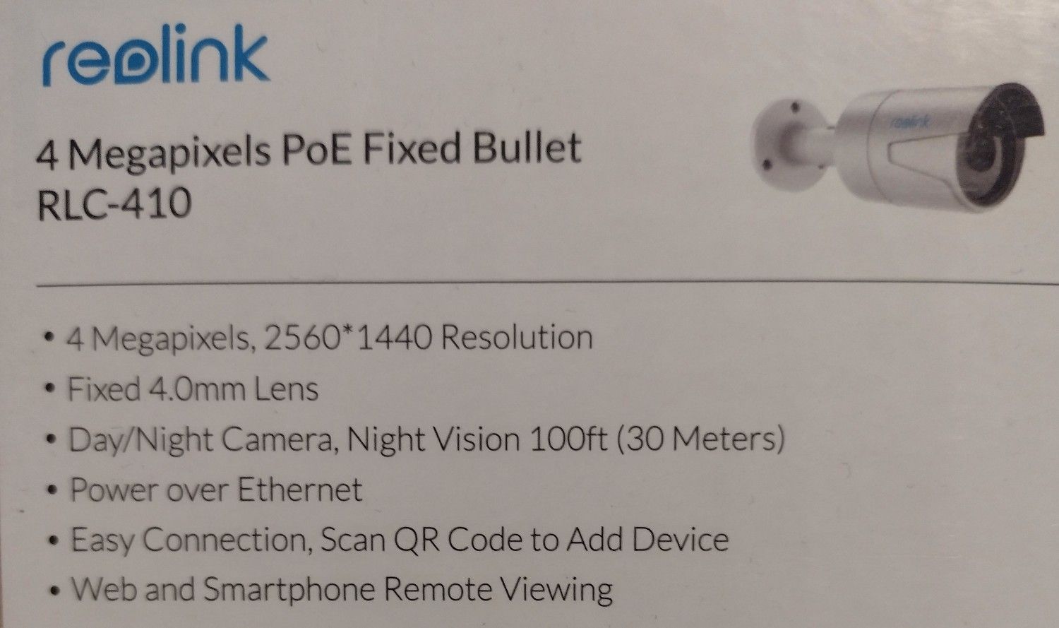 Reolink PoE Security Camera