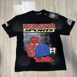 Hellstar Bigger Than Satan Black T-shirt Size M 