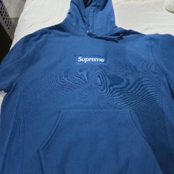 Supreme Box Logo Hooded Sweatshirt L