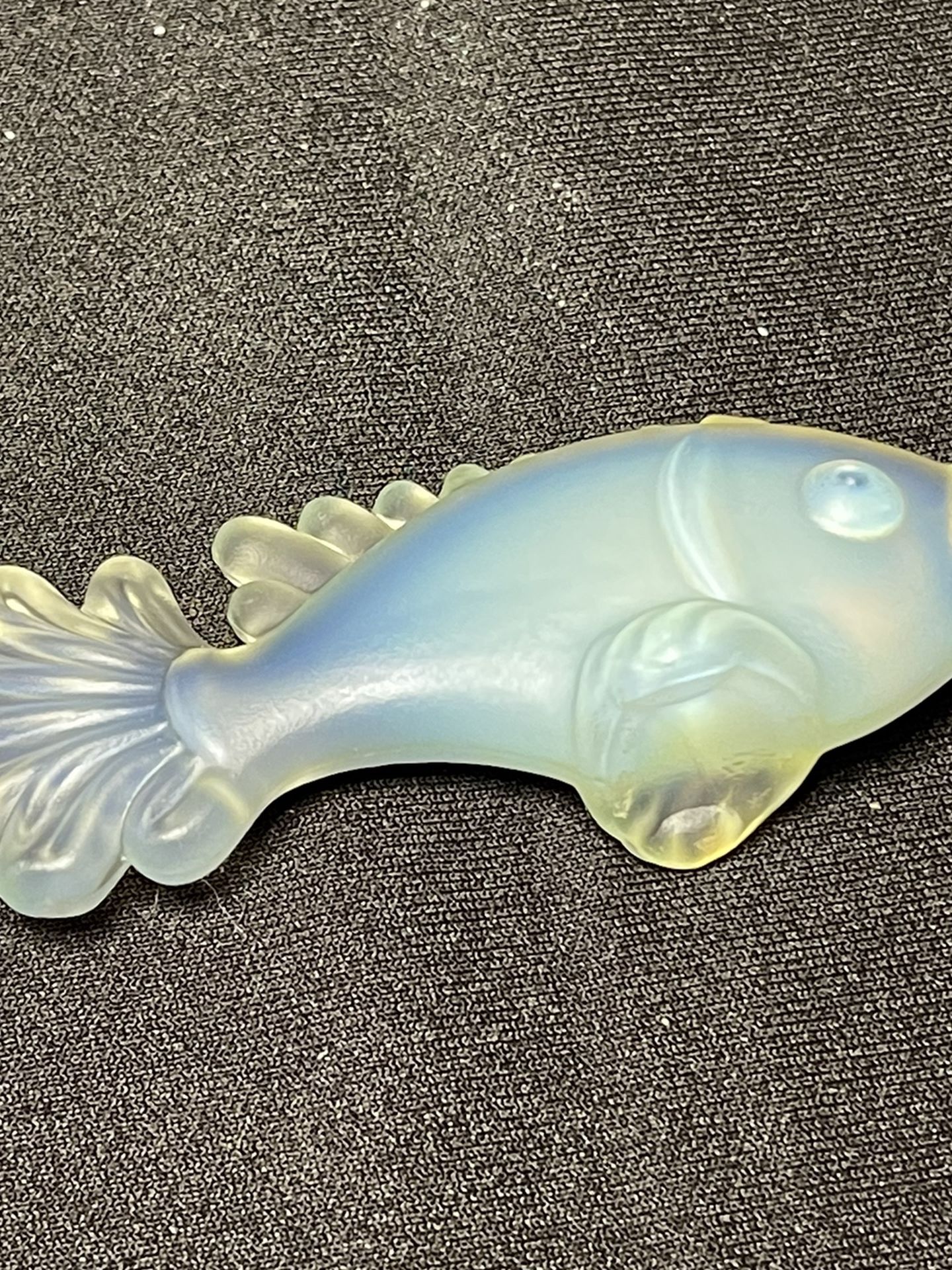 Vintage Sabino Signed Opalescent Fish