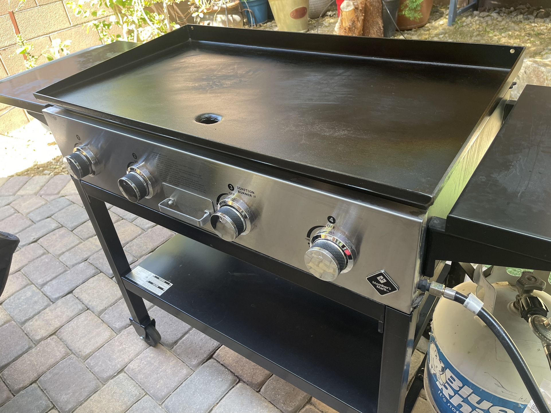 MEMBERS MARK 4-BURNER FLAT GRIDDLE FOR SALE