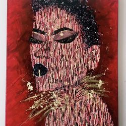 Painting “Chapter l Artifact" 16 x 20 in