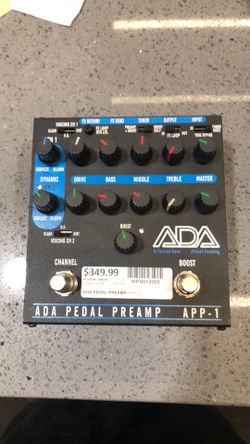 Ada pedal preamp app-1 $349.99