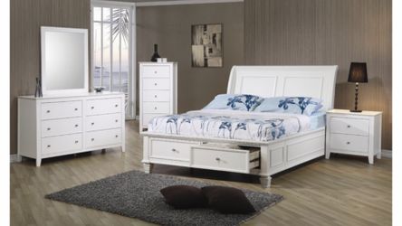 Bedroom Set with Storage (Twin or Full)