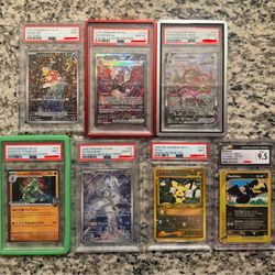Pokemon PSA Slabs (FS/FT)