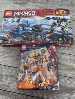Spiderman Ninjago lego sets