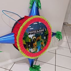 Minecraft Star Shape Pinata, $25