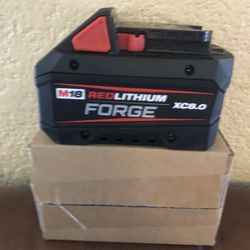 Milwaukee M18 18V Lithium-Ion REDLITHIUM FORGE 6.0 Ah Battery