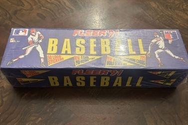 Factory Sealed 1991 Fleer Baseball Set