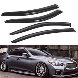 Infiniti Q50 2014-2024 Window Visor Vent Sun Rain Guards