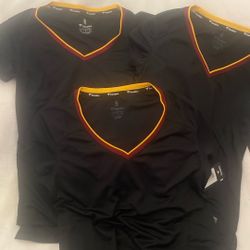 3 Woman’s Blank NBA Shirt Jerseys Size Small