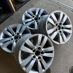5x120 - BMW WHEELS RINES - JUEGO COMPLETO - 17”