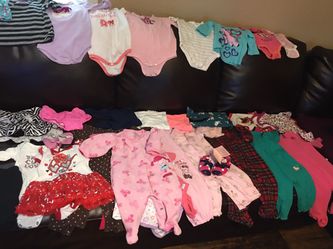 baby clothes from 0 to 9 months
